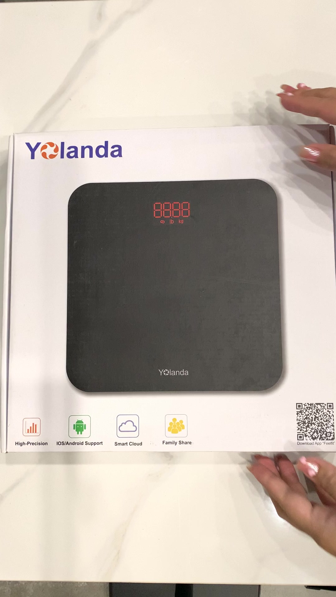 Cân điện tử hãng YOLANDA -  CS20B, kết nối App điện thoại - Ảnh 10