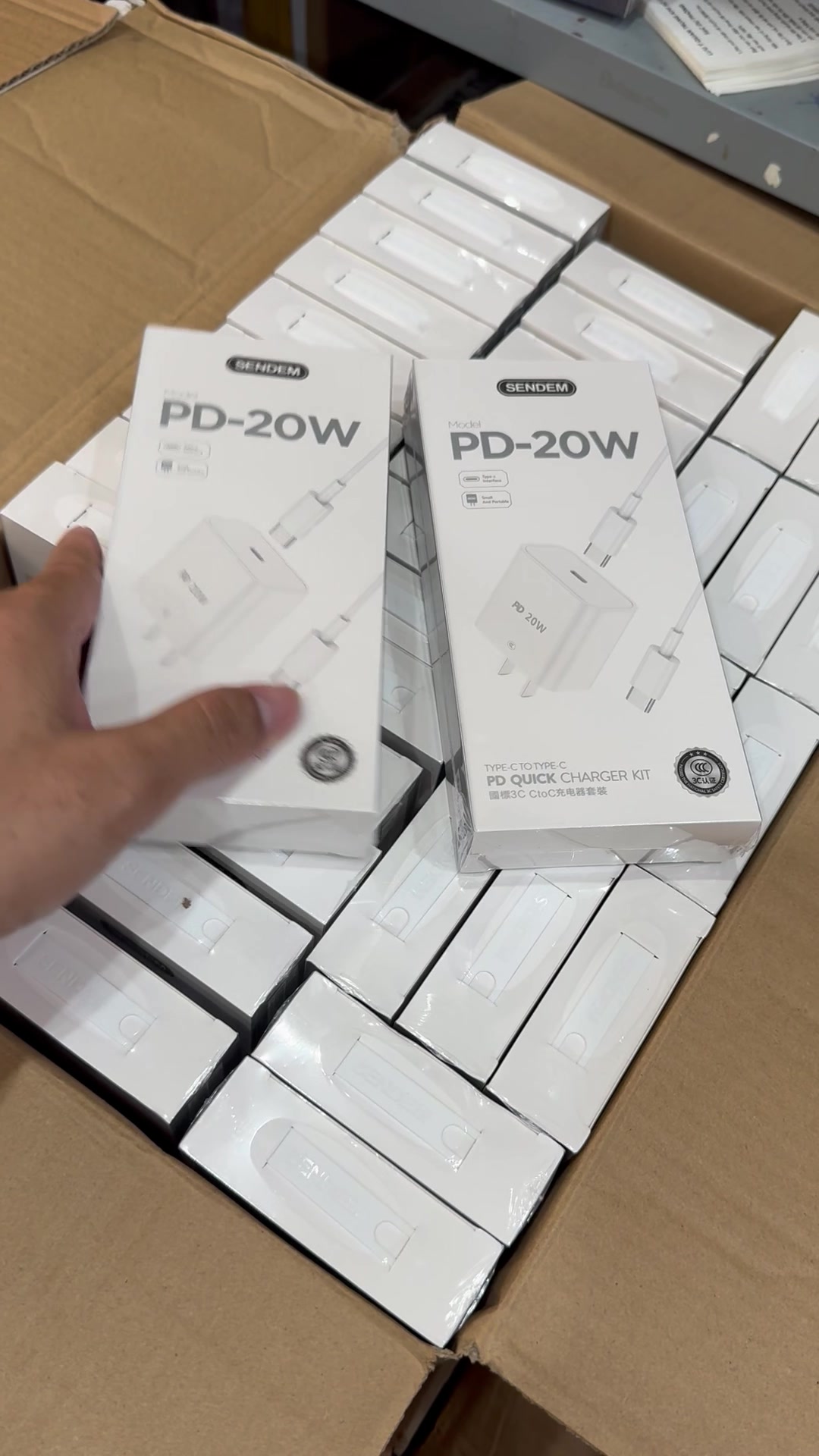 BỘ SẠC SENDEM B06 20W C  TO C - SENDEM 38K - Ảnh 3