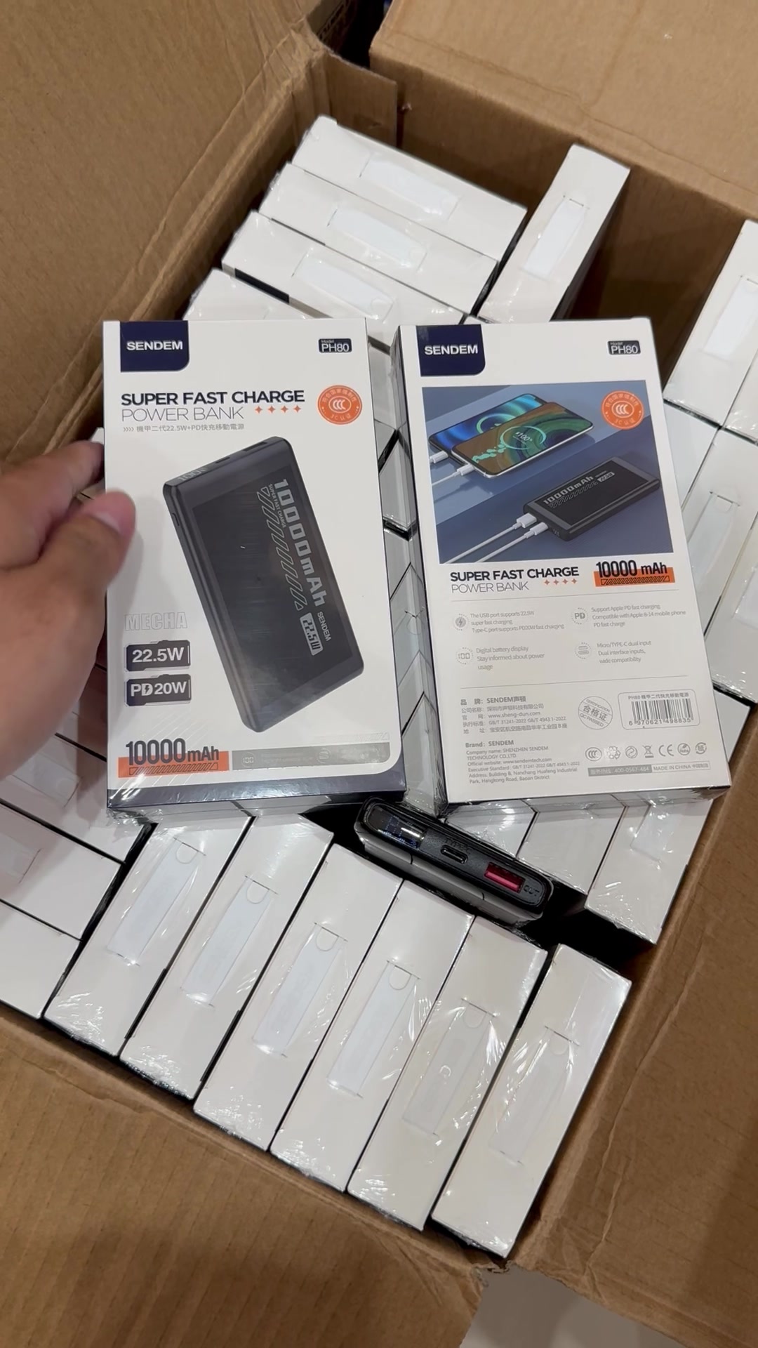 PIN DỰ PHÒNG SENDEM PH80 10,000MAH SẠC NHANH - Ảnh 3