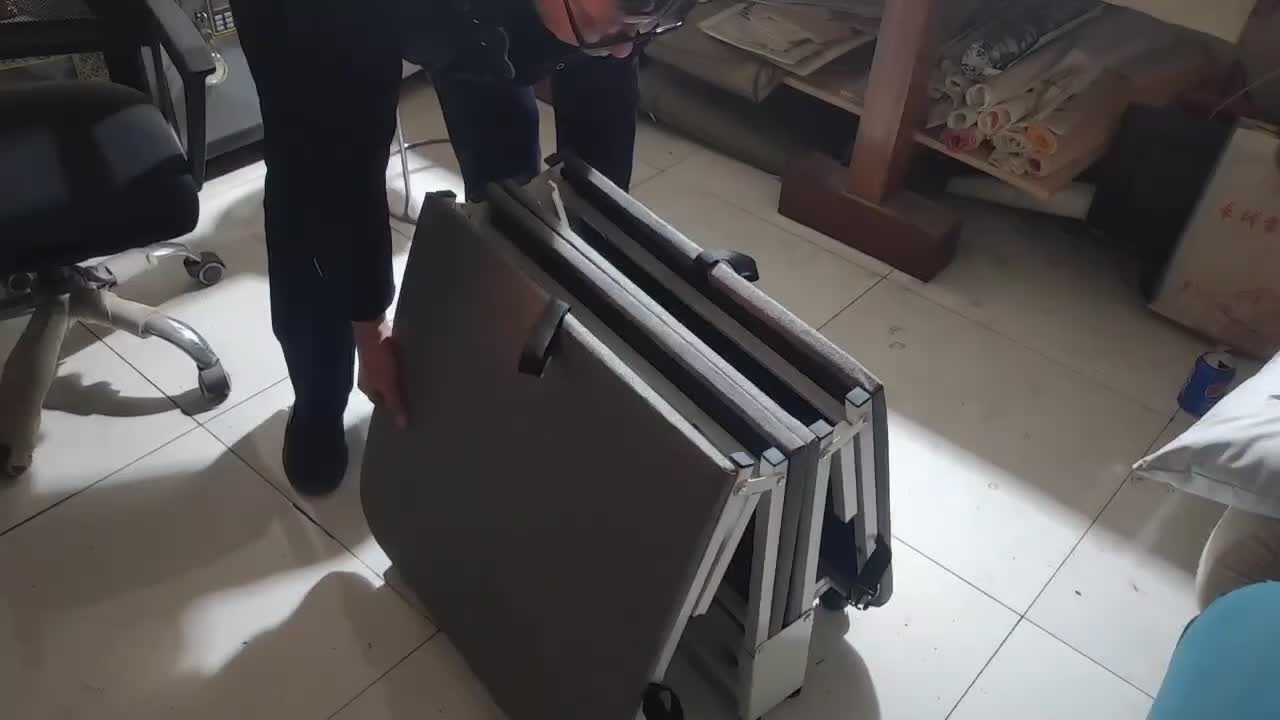 Giường gấp gọn văn phòng 4 khúc - Ảnh 9
