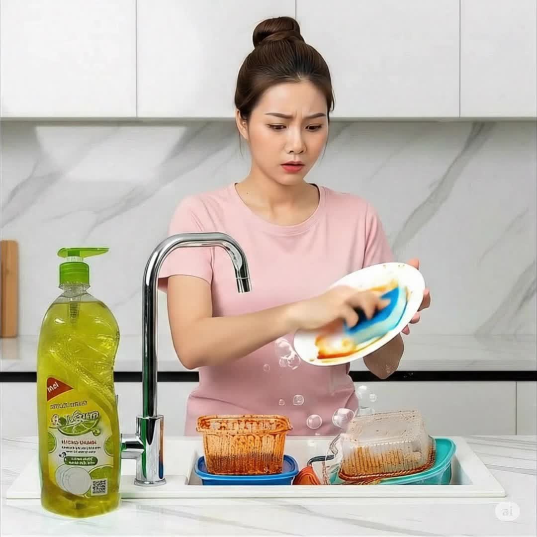 Nước rửa chén bát hovegreen 1,4kg - Ảnh 7
