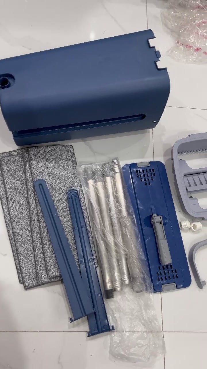 Cây Lau Nhà Tự Vắt Thông Minh, Chổi Lau Nhà Tự Vắt Thông Minh Bộ Lau Nhà 360 Độ Cao Cấp - Ảnh 8