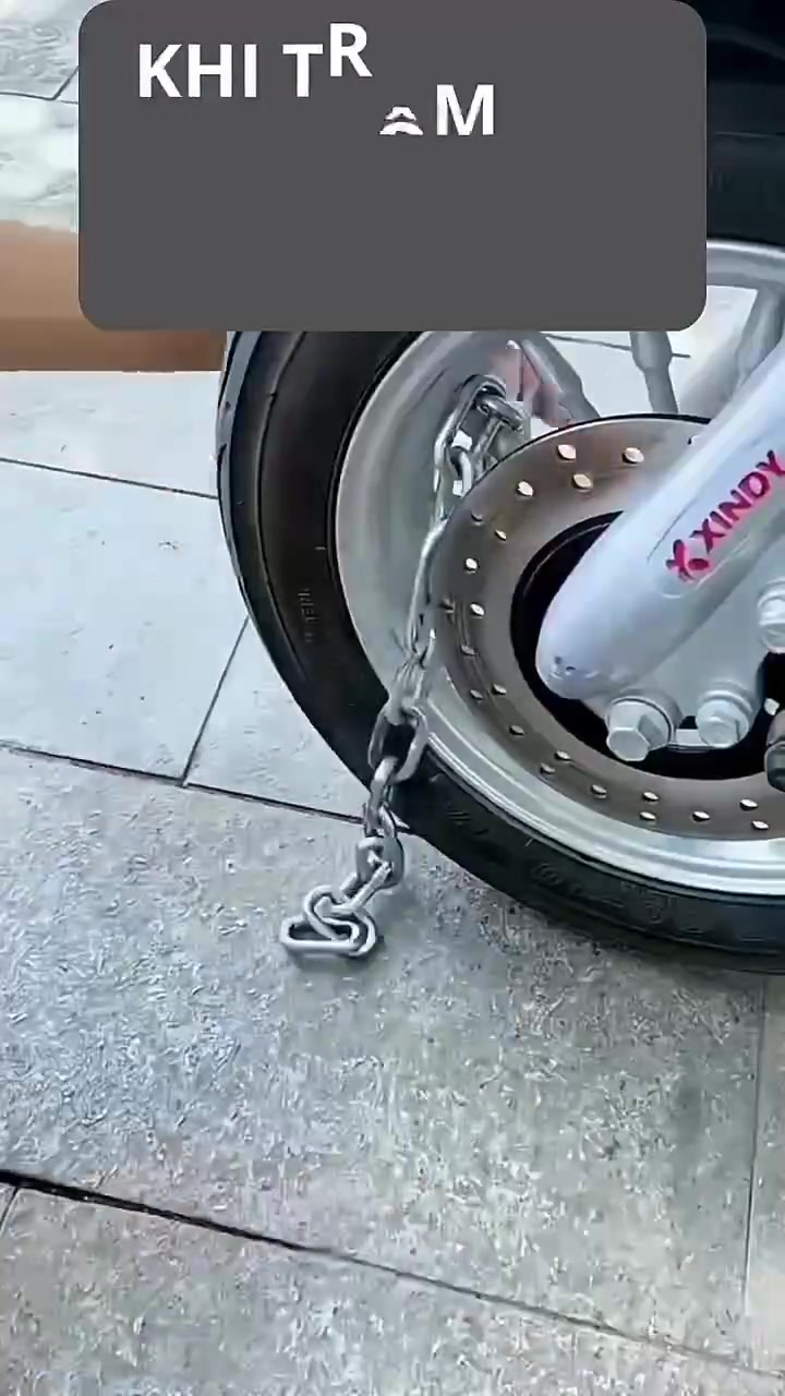 Khóa phanh đĩa xe máy chống trộm - Ảnh 10