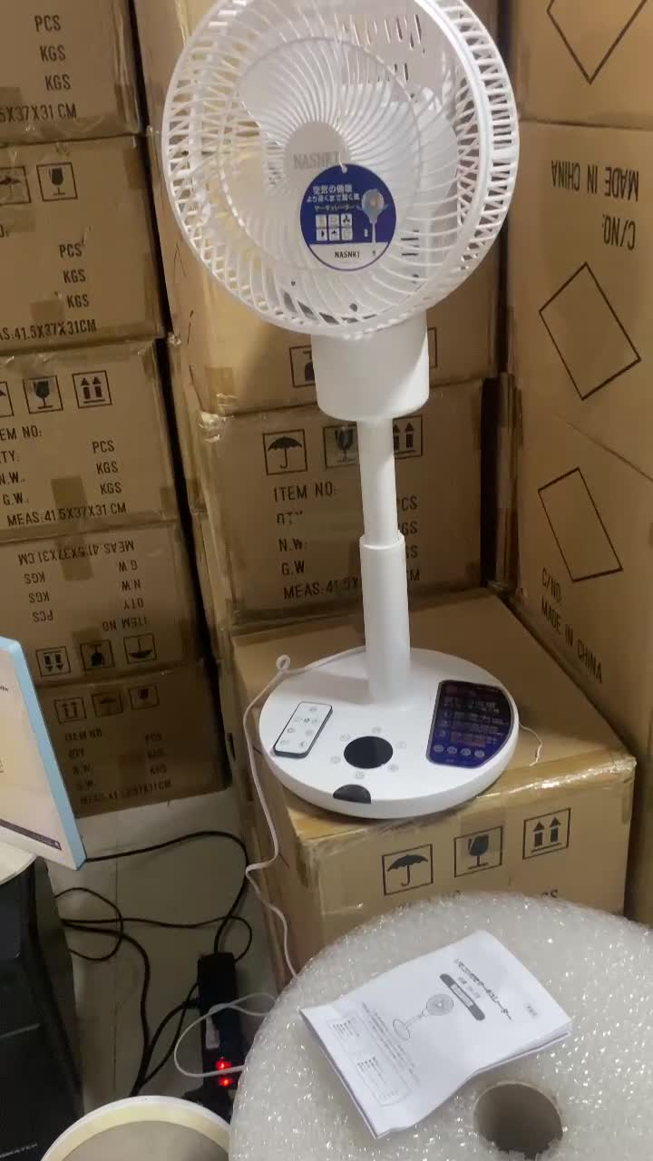 Quạt Điều Khiển Cảm Ứng & Remote NASKI JH-08 – Quay 90° Lên Xuống, 65° Trái Phải, 4 Mức Gió - Ảnh 8